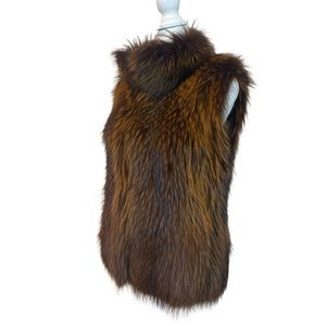 100% Real Fur Vest